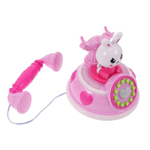Milisten Retro Kindertelefon Interaktives Realistisches Design mit Mehreren Spielmodi für Fantasievolles für Kleinkinder und Spielgruppen von Milisten