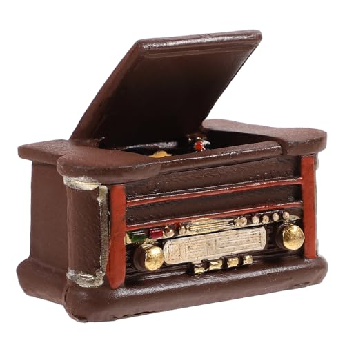 Milisten Retro Miniatur Plattenspieler Modellspielzeug für Puppenhaus Zubehör Realistisch Gestaltete Miniaturmöbel Dekoratives Mini Haus Landschaftselement Langlebiges und Sicheres Resin Milisten Retro Miniatur Plattenspieler Modellspielzeug für Puppenhaus Zubehör Realistisch Gestaltete Miniaturmöbel Dekoratives Mini Haus Landschaftselement Langlebiges und Sicheres Resin von Milisten