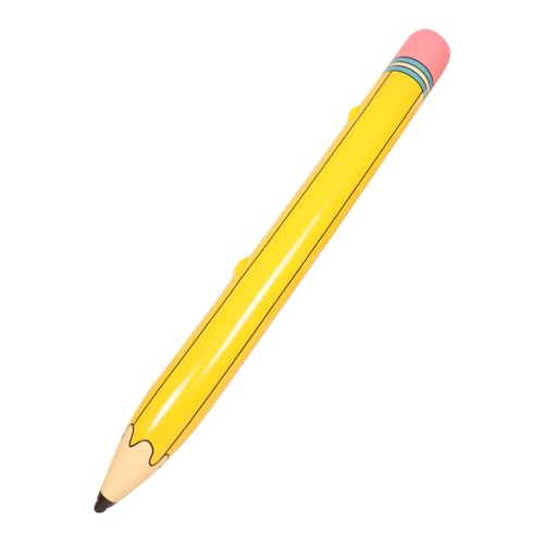 Milisten Riesiger Aufblasbarer PVC Bleistift für Klassenzimmer Dekoration Lustiger Bleistift Luftballon für Geburtstagsfeiern und Schulveranstaltungen Gelb Leicht und Einfach zu Verwenden Milisten Riesiger Aufblasbarer PVC Bleistift für Klassenzimmer Dekoration Lustiger Bleistift Luftballon für Geburtstagsfeiern und Schulveranstaltungen Gelb Leicht und Einfach zu Verwenden von Milisten