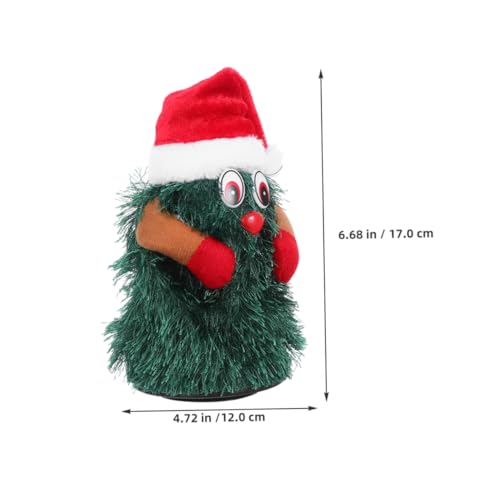 Milisten Rotierender Elektrischer Weihnachtsbaum Mit Musik Singendes Und Tanzendes Spielzeug Künstlicher Tischbaum Für Dekoration Weihnachtsbaumfigur Für Homeoffice Und Party Milisten Rotierender Elektrischer Weihnachtsbaum Mit Musik Singendes Und Tanzendes Spielzeug Künstlicher Tischbaum Für Dekoration Weihnachtsbaumfigur Für Homeoffice Und Party von Milisten