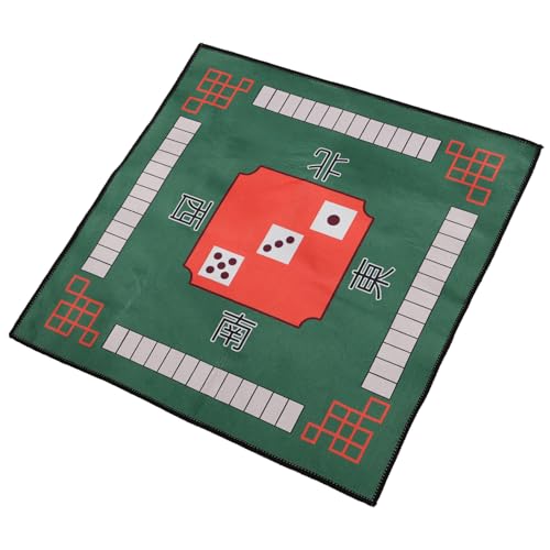Milisten Rutsch Mahjong Tischmatte Dicke Schalldämpfende Spieltischdecke für Mahjong und Brettspiele Waschbar rutschfest Tischauflage für Zuhause und Spielzimmer von Milisten
