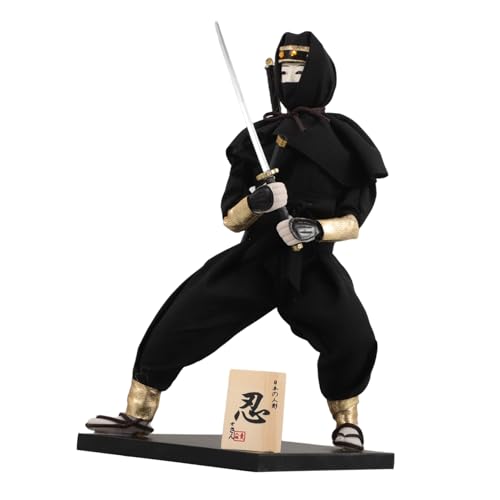 Milisten Samurai-Figur Kriegerstatuen Japanisches Sammlerpuppen japanischer Samurai japanische Samurai-Puppe Soldatenfiguren japanische Heimdekoration Schaum Black Milisten Samurai-Figur Kriegerstatuen Japanisches Sammlerpuppen japanischer Samurai japanische Samurai-Puppe Soldatenfiguren japanische Heimdekoration Schaum Black von Milisten