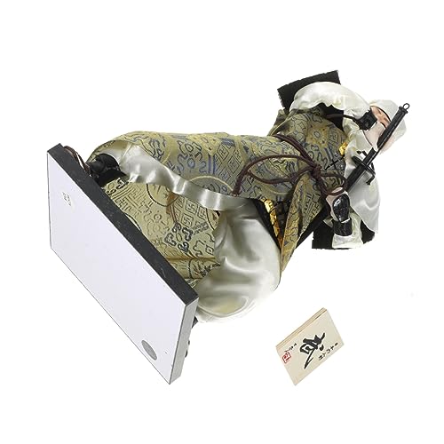 Milisten Samurai Figur Dekoration Japanische Kunstpuppe Als Stilvolles Wohnaccessoire Für Schreibtisch Und Wohnzimmer Perfektes Für Freunde Und Familie von Milisten