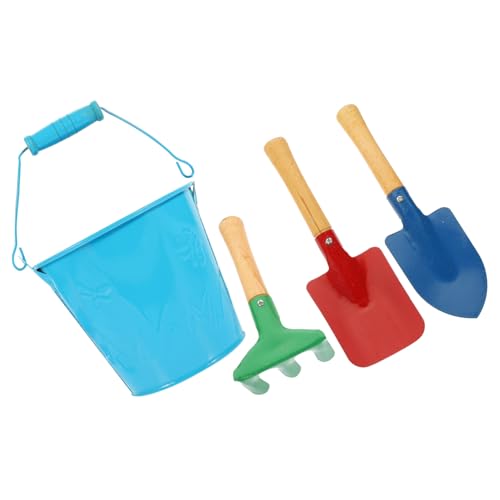 Milisten Sandspielzeug Set mit Robusten Holz und Eisenwerkzeugen Teiliges Gartenspielzeug für Strand Garten und Sandkasten Praktischer Griff Sicher und Hautfreundlich Bunte Zufällige Farbe Milisten Sandspielzeug Set mit Robusten Holz und Eisenwerkzeugen Teiliges Gartenspielzeug für Strand Garten und Sandkasten Praktischer Griff Sicher und Hautfreundlich Bunte Zufällige Farbe von Milisten