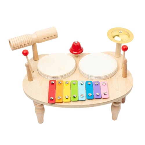 Milisten Satz pädagogische Schlagtrommel musikinstrumente Jazz-Schlagzeug für Jazz-Schlagzeug-Spielset Metall Khaki Milisten Satz pädagogische Schlagtrommel musikinstrumente Jazz-Schlagzeug für Jazz-Schlagzeug-Spielset Metall Khaki von Milisten