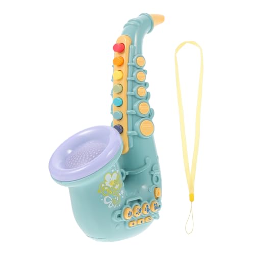 MILISTEN Saxophon Mini -Saxophonspielzeug Saxophonspielzeug für Musikalisches Saxophon- Musikspielzeug für Babys Kindermusikinstrumente Plastik Grün von Milisten