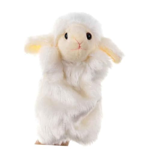 Milisten Schaf Handpuppe aus Plüsch Kuscheliges für Kleinkinder Tierform Zufällige Farben für Feste und Kinderpartys Fördert die Fantasie und Interaktion Milisten Schaf Handpuppe aus Plüsch Kuscheliges für Kleinkinder Tierform Zufällige Farben für Feste und Kinderpartys Fördert die Fantasie und Interaktion von Milisten