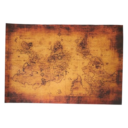 Milisten Schatzkarten -Requisiten Piratenbrettspiel Pirate Treasure Party Game Kleines Geheime Spiel Festliche Schatzsuche Kindergartenspiele Piratenschatz- Brettspiele Papier von Milisten