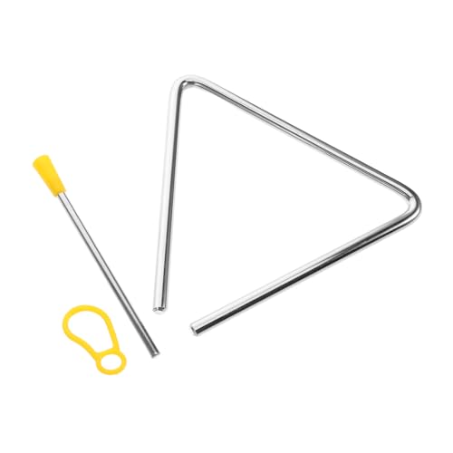 Milisten Schlaginstrument Musikalische Lernspiele Musikdreieck Stahldreieckinstrument Kleinkinder Montessori Dreiecksinstrument Für Erwachsene Metall/Kunststoff Milisten Schlaginstrument Musikalische Lernspiele Musikdreieck Stahldreieckinstrument Kleinkinder Montessori Dreiecksinstrument Für Erwachsene Metall/Kunststoff von Milisten