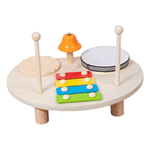 Milisten Schlagzeug aus Holz Multifunktionales Xylophon für Musikinstrument Motorischen Fähigkeiten und Musikalischer Entdeckung für Kindergeburtstage Milisten Schlagzeug aus Holz Multifunktionales Xylophon für Musikinstrument Motorischen Fähigkeiten und Musikalischer Entdeckung für Kindergeburtstage von Milisten