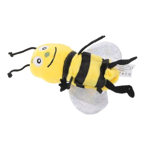 Milisten Schmetterlings-Tierhandpuppe Bienenpuppe ausgestopfte Bienen Schmetterling stofftier Biene Plüsch Bienenzeug Ausgestopfte Biene Handpuppe Puppe Plüschtiere PP Baumwolle Milisten Schmetterlings-Tierhandpuppe Bienenpuppe ausgestopfte Bienen Schmetterling stofftier Biene Plüsch Bienenzeug Ausgestopfte Biene Handpuppe Puppe Plüschtiere PP Baumwolle von Milisten
