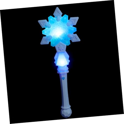 Milisten Schnee Zauberstab Feenstab Halloween -Partyzubehör Schneeflocken-Zauberstäbe Schneeflocken-Glühstab Partyzubehör für Weihnachten Accessoires beleuchten Plastik Himmelblau Milisten Schnee Zauberstab Feenstab Halloween -Partyzubehör Schneeflocken-Zauberstäbe Schneeflocken-Glühstab Partyzubehör für Weihnachten Accessoires beleuchten Plastik Himmelblau von Milisten