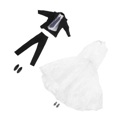 Milisten Schuhe Kindergeschenk Kleid Mädchenanzug Bräutigam – Kleidung Besondere Puppen Geburtstag Hochzeit Ball Für Puppen Formelles Spiel Geschäftsrolle Zubehör Kleid Milisten Schuhe Kindergeschenk Kleid Mädchenanzug Bräutigam – Kleidung Besondere Puppen Geburtstag Hochzeit Ball Für Puppen Formelles Spiel Geschäftsrolle Zubehör Kleid von Milisten