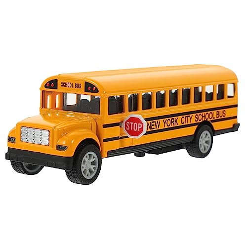 Milisten Schulbus-Modell für kinderspielzeug Auto Kinderbus Modellauto Flugzeug Autos Schulbus Schulbus für Kleinkinder Legierung Yellow Milisten Schulbus-Modell für kinderspielzeug Auto Kinderbus Modellauto Flugzeug Autos Schulbus Schulbus für Kleinkinder Legierung Yellow von Milisten