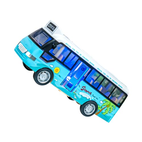 Milisten Schulbus mit Licht und Musik Realistisches Modellfahrzeug Taubenblau Fördert Kreativität und Hand Augen Koordination für Kleine Milisten Schulbus mit Licht und Musik Realistisches Modellfahrzeug Taubenblau Fördert Kreativität und Hand Augen Koordination für Kleine von Milisten