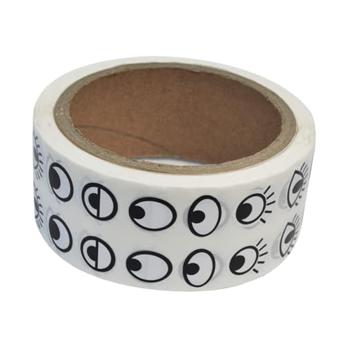 Milisten Schwarze und Weiße Runde Augen Aufkleber Selbstklebend Ø Rolle Hautfreundliche Abnehmbare Etiketten für DIY Basteln Scrapbooking Puppen Dekoration Milisten Schwarze und Weiße Runde Augen Aufkleber Selbstklebend Ø Rolle Hautfreundliche Abnehmbare Etiketten für DIY Basteln Scrapbooking Puppen Dekoration von Milisten