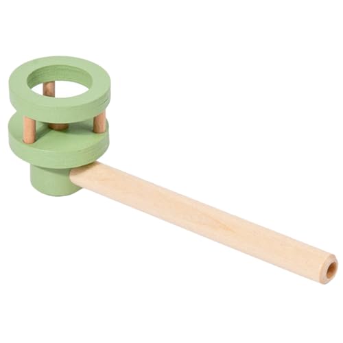 Milisten Schwebender Blasball aus Holz zur Atemübung für Erwachsene Verbessert Lippenmuskulatur Motorische Fähigkeiten und Hand Auge koordination für Party und Familienspiel von Milisten