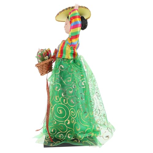 Milisten Seidenmann Puppenzubehör Figuren Weiche Realistische Kleine Figuren Puppen Kunsthandwerk Ornament Koreanische Dekopuppe Koreanische Puppenfigur Koreanische Traditionelle Puppe von Milisten