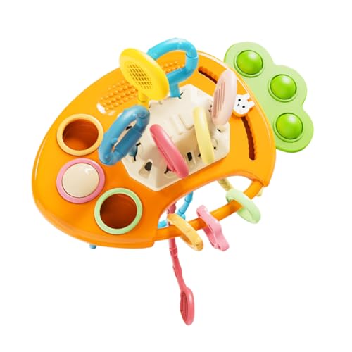 Milisten Sensorisches Karotten Pull String Für Feinmotorik Und Früherziehung Für Kleinkinder Und Fördert Und Koordination Zu Ostern von Milisten