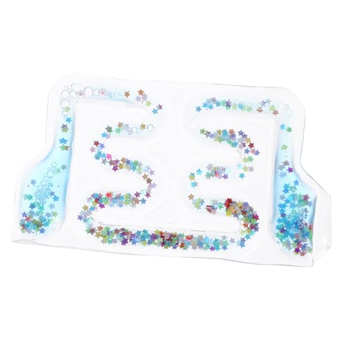 Milisten Sensorisches Labyrinth Gelgefüllt Blau Puzzle Board für Jungen Mädchen Konzentration Geduld Training Stressabbau Sinnesspielzeug Balancetraining Milisten Sensorisches Labyrinth Gelgefüllt Blau Puzzle Board für Jungen Mädchen Konzentration Geduld Training Stressabbau Sinnesspielzeug Balancetraining von Milisten