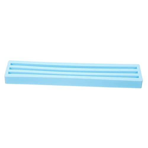 Milisten Silikon Domino Rack Tragbarer Halter für Domino Spiel Geeignet für Karten und Alphabetkarten Leicht und Benutzerfreundlich Zubehör für Brettspiele von Milisten