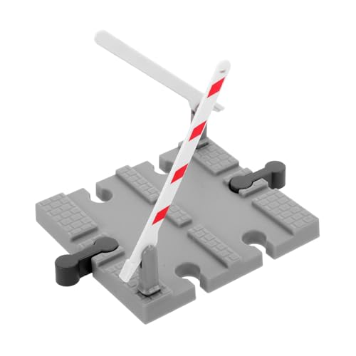 Milisten Simulation Eisenbahn Gleiszubehör Bahnübergang Absperrung Kunststoff Zubehör für Modelleisenbahn Kreatives Spiel Milisten Simulation Eisenbahn Gleiszubehör Bahnübergang Absperrung Kunststoff Zubehör für Modelleisenbahn Kreatives Spiel von Milisten