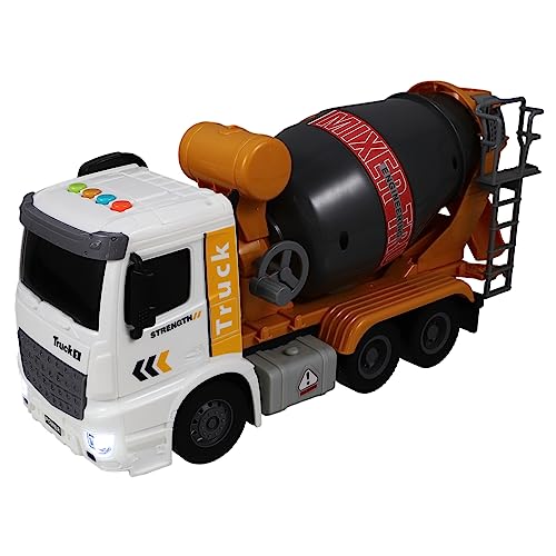 Milisten Simulation Mixer LKW mit Licht und Musik Pull Back Fahrzeug für Kompaktes Baustellenfahrzeug für Kleine Hände Lernhilfe für Kreative Fähigkeiten und Motorische Übungen Milisten Simulation Mixer LKW mit Licht und Musik Pull Back Fahrzeug für Kompaktes Baustellenfahrzeug für Kleine Hände Lernhilfe für Kreative Fähigkeiten und Motorische Übungen von Milisten