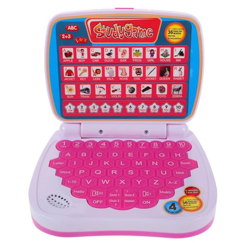 Milisten Simulationscomputerspielzeug -Tablet Für -Laptop Interessantes Lernspielzeug Cartoon -Laptop - Laptop Für Babycomputer P.s Rosa Milisten Simulationscomputerspielzeug -Tablet Für -Laptop Interessantes Lernspielzeug Cartoon -Laptop - Laptop Für Babycomputer P.s Rosa von Milisten