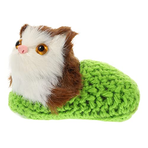 Milisten Simulationskatzenspielzeug Tiere Figur Plüsch realistisch ausgestopft kleine Stoffkatze Katzenspielzeug für Spielzeugkatze Simulationskatzenpuppe Garn Green Milisten Simulationskatzenspielzeug Tiere Figur Plüsch realistisch ausgestopft kleine Stoffkatze Katzenspielzeug für Spielzeugkatze Simulationskatzenpuppe Garn Green von Milisten