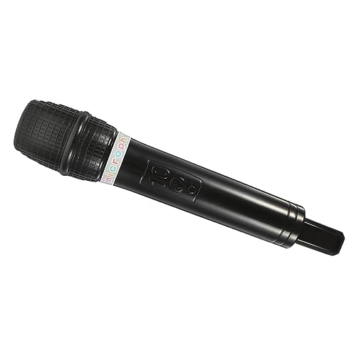 Milisten Simulationsmikrofon Jungs Vorgeben Karaoke-mikrofon- Stellen Sie Sich Vor, Mikrofon Zu Fake-mikrofon Für Für Bühnenmikrofone Plastik Schwarz von Milisten