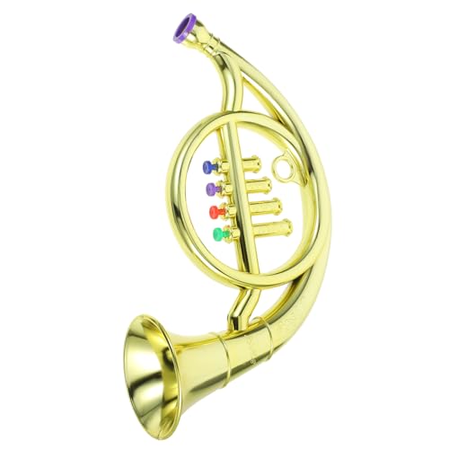 Milisten Simulierte Musikinstrumente Instrumente Modelle Musikspielzeug Kinderhorn Versorgung Spielzeughorn Sicheres Horn Musikspielzeug Kompaktes Spielzeughorn Goldener Kunststoff Milisten Simulierte Musikinstrumente Instrumente Modelle Musikspielzeug Kinderhorn Versorgung Spielzeughorn Sicheres Horn Musikspielzeug Kompaktes Spielzeughorn Goldener Kunststoff von Milisten