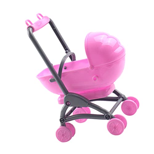 Milisten Simulierter Kinderwagen Puppenwagen Spaziergang Kindergarten babywagen für Puppen puppenkinderwagen Kinderwagen für Babypuppen Kinderwagenspielzeug Puppenauto Plastik Rosa Milisten Simulierter Kinderwagen Puppenwagen Spaziergang Kindergarten babywagen für Puppen puppenkinderwagen Kinderwagen für Babypuppen Kinderwagenspielzeug Puppenauto Plastik Rosa von Milisten