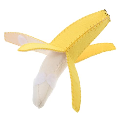 Milisten Simuliertes Bananenspielzeug Sensorisches Lernspielzeug Kleinkindspielzeug Kinderspielzeug Plüschtiere Stoff Banane kompakte Stoffbanane Vlies Yellow Milisten Simuliertes Bananenspielzeug Sensorisches Lernspielzeug Kleinkindspielzeug Kinderspielzeug Plüschtiere Stoff Banane kompakte Stoffbanane Vlies Yellow von Milisten