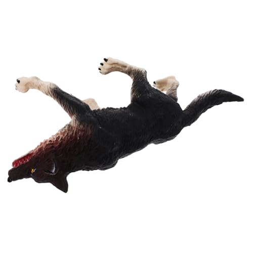 Milisten Simuliertes Wolfs Modell Wolfsspielzeug Wildtierfiguren Wolfsfiguren Aus Kunststoff Wildtiere Handwerk Figuren Für Kleinkinder Wolf Figur Wolf-Ornamente Abs Black Milisten Simuliertes Wolfs Modell Wolfsspielzeug Wildtierfiguren Wolfsfiguren Aus Kunststoff Wildtiere Handwerk Figuren Für Kleinkinder Wolf Figur Wolf-Ornamente Abs Black von Milisten