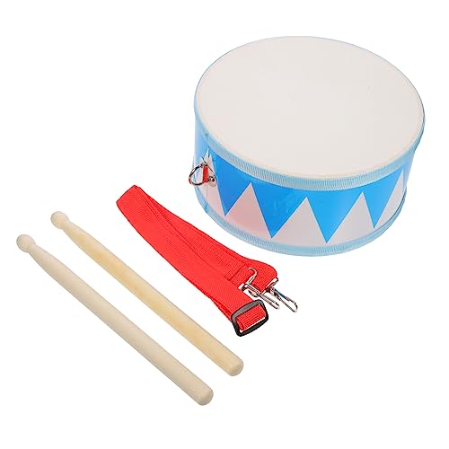 Milisten Snare Drum Teiliges aus Sicherem Leichtem Material Doppelseitiges Percussion Instrument Fördert Motorische und Kognitive Fähigkeiten Musikspielzeug für Kleinkinder und Frühe von Milisten