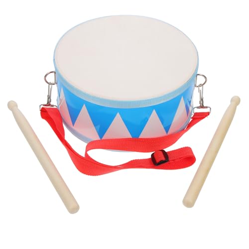 Milisten Snare Drum für Kinder, 8 Zoll Kinderschlagzeug-Set mit 2 Trommelstöcken, Verstellbarem Gurt, Sensorisches Musik-schlaginstrument für Jungen Und Mädchen, Neujahr, Weihnachten, Halloween, von Milisten