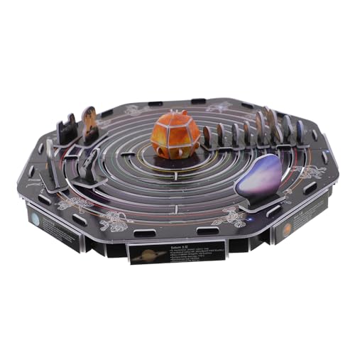 Milisten Solar System Puzzle für Edukatives Lernspielzeug Spannendes Planetenmodell Fördert Hand Auge Koordination und Weltraumverständnis DIY Puzzle für Drinnen und Draußen von Milisten
