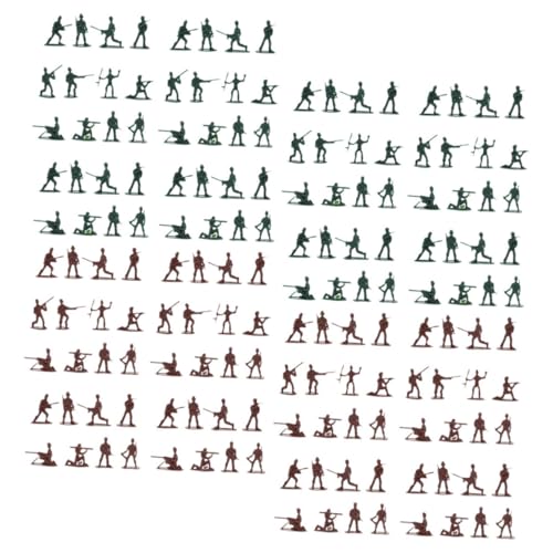 Milisten Soldatenfiguren Kunststoff Actionfiguren für Jungen zur Dekoration für Kreative Sandspieltisch Szenarien Grüne und Rote Figuren Milisten Soldatenfiguren Kunststoff Actionfiguren für Jungen zur Dekoration für Kreative Sandspieltisch Szenarien Grüne und Rote Figuren von Milisten