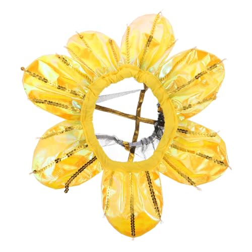 Milisten Sonnenblumenkopfbedeckung Hut für Kinderkostüme Sonnenblumenpartyhut Sonnenblumen Kostüm Kopfbedeckung Requisiten für Tanzaufführungen Blumenkostümhut Stoff Yellow Milisten Sonnenblumenkopfbedeckung Hut für Kinderkostüme Sonnenblumenpartyhut Sonnenblumen Kostüm Kopfbedeckung Requisiten für Tanzaufführungen Blumenkostümhut Stoff Yellow von Milisten