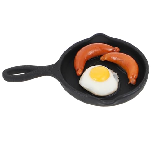 Milisten Spiegelei Wurst Bratpfannen Küche Kochen Eier Bratpfanne Miniatur Miniatur Puppenhaus Zubehör Miniatur Bratpfanne Rollenspiel Bratpfanne Bunter Ton Milisten Spiegelei Wurst Bratpfannen Küche Kochen Eier Bratpfanne Miniatur Miniatur Puppenhaus Zubehör Miniatur Bratpfanne Rollenspiel Bratpfanne Bunter Ton von Milisten