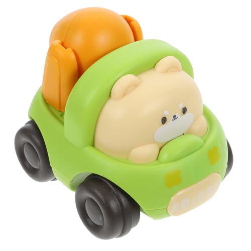Milisten Spielzeugauto mit Reibung Trägheitsspielzeug dekoratives Automodell Auto entzückendes Autospielzeug Lustiges Trägheitsautomodell Plastik Green von Milisten
