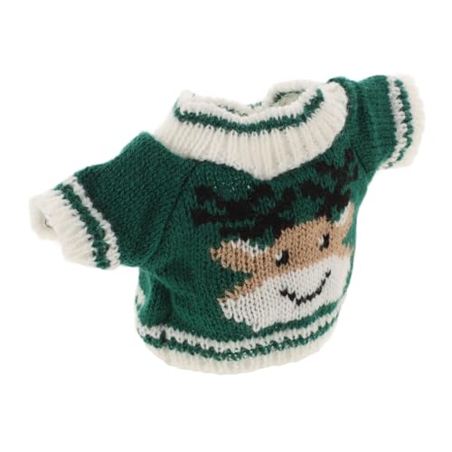 Milisten Spielzeugbär-Pullover Plüschige Kleidung Klein Puppenkleidung Knuddelig Mini Stofftierkleidung Puppe Gestrickte Kleidung Figur Kind Ausgestopfte Bären Plüsch Baumwolle Garn Green Milisten Spielzeugbär-Pullover Plüschige Kleidung Klein Puppenkleidung Knuddelig Mini Stofftierkleidung Puppe Gestrickte Kleidung Figur Kind Ausgestopfte Bären Plüsch Baumwolle Garn Green von Milisten