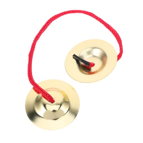 Milisten Spielzeugbecken Instrumente Für Handbecken Becken Für Mini-musikinstrumente Hand Kleine Beckenstütze Maracas Kleinkind Maracas Metall Golden Milisten Spielzeugbecken Instrumente Für Handbecken Becken Für Mini-musikinstrumente Hand Kleine Beckenstütze Maracas Kleinkind Maracas Metall Golden von Milisten