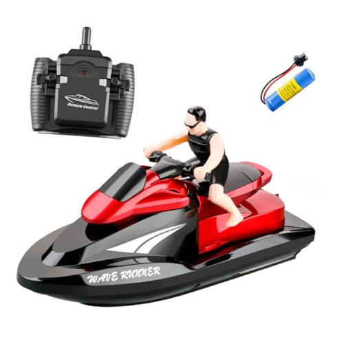 Milisten Spielzeugboot mit Fernbedienung hühner kinderknallzeug Wasserspielzeug für draußen Schnellboot Rennboot elektrisches Poolboot 2,4-GHz-Boot- Abs rot Milisten Spielzeugboot mit Fernbedienung hühner kinderknallzeug Wasserspielzeug für draußen Schnellboot Rennboot elektrisches Poolboot 2,4-GHz-Boot- Abs rot von Milisten
