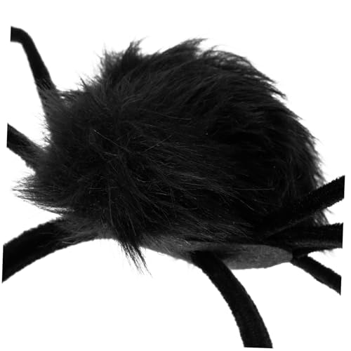Milisten Spinnen Haarreif Halloween Stirnband Gruseliger Haarschmuck Partyzubehör Wiederverwendbar Komfortabel für Kostüme Fotorequisiten Alle Kopfgrößen von Milisten
