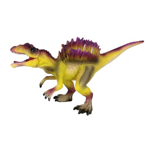 Milisten Spinosaurus-Modell kinderspielzeug Dinosaurier-Figur kognitives Dinosauriermodell -Dinosaurier Dinosaurierfigur aus Kunststoff Plastik Yellow Milisten Spinosaurus-Modell kinderspielzeug Dinosaurier-Figur kognitives Dinosauriermodell -Dinosaurier Dinosaurierfigur aus Kunststoff Plastik Yellow von Milisten