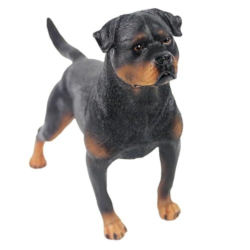 Milisten Stehende Rottweiler Hundefigur Kunststoff Hundespielzeug Realistische Deko Desktop Figur Robust Stabil für Kinderzimmer und Schreibtisch Dekoration Milisten Stehende Rottweiler Hundefigur Kunststoff Hundespielzeug Realistische Deko Desktop Figur Robust Stabil für Kinderzimmer und Schreibtisch Dekoration von Milisten