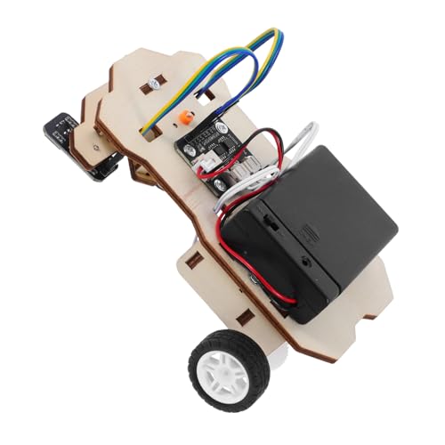 Milisten Smart Stem Auto-bausatz Zum Selberbauen Elektrisches DIY-Spielzeug Für Junge Mädchen Lernspielzeug Mit Linienverfolgungsfunktion Physik-experimentierset Modellbausatz Für von Milisten