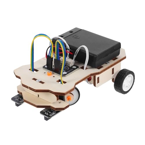 Milisten Stem Rc Auto Bausatz für DIY Elektromodell mit Motor Mechanisches Lernspielzeug für Physikprojekte und Kreative Wissenschaftsexperimente Robustes Material von Milisten
