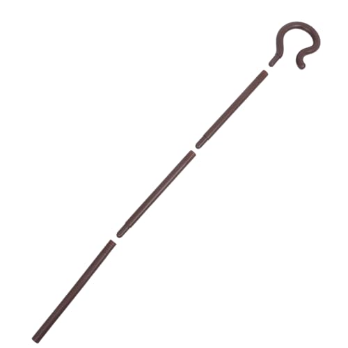 Milisten Stock Halloween-Stick Cosplay-verzierung Rohrdekor Zuckerrohr-Requisiten- Halloween-Cosplay-zubehör Bühnenzubehör Halloween Cane Personal-kostüm-Requisite Brown Plastik Milisten Stock Halloween-Stick Cosplay-verzierung Rohrdekor Zuckerrohr-Requisiten- Halloween-Cosplay-zubehör Bühnenzubehör Halloween Cane Personal-kostüm-Requisite Brown Plastik von Milisten
